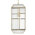 Подвесной светильник с рельефным стеклом Embossed Glass варинант исполнения - 3 | Loft Concept в Ульяновске