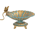 Фарфоровая чаша Золотая стрекоза Marlo Turi варинант исполнения - 1 | Loft Concept в Ульяновске