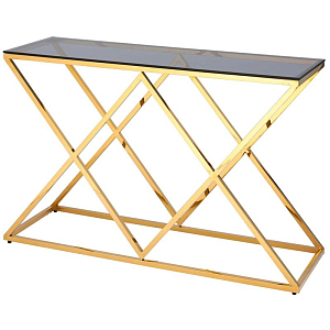 Консоль Geometry Rhombus Gold
