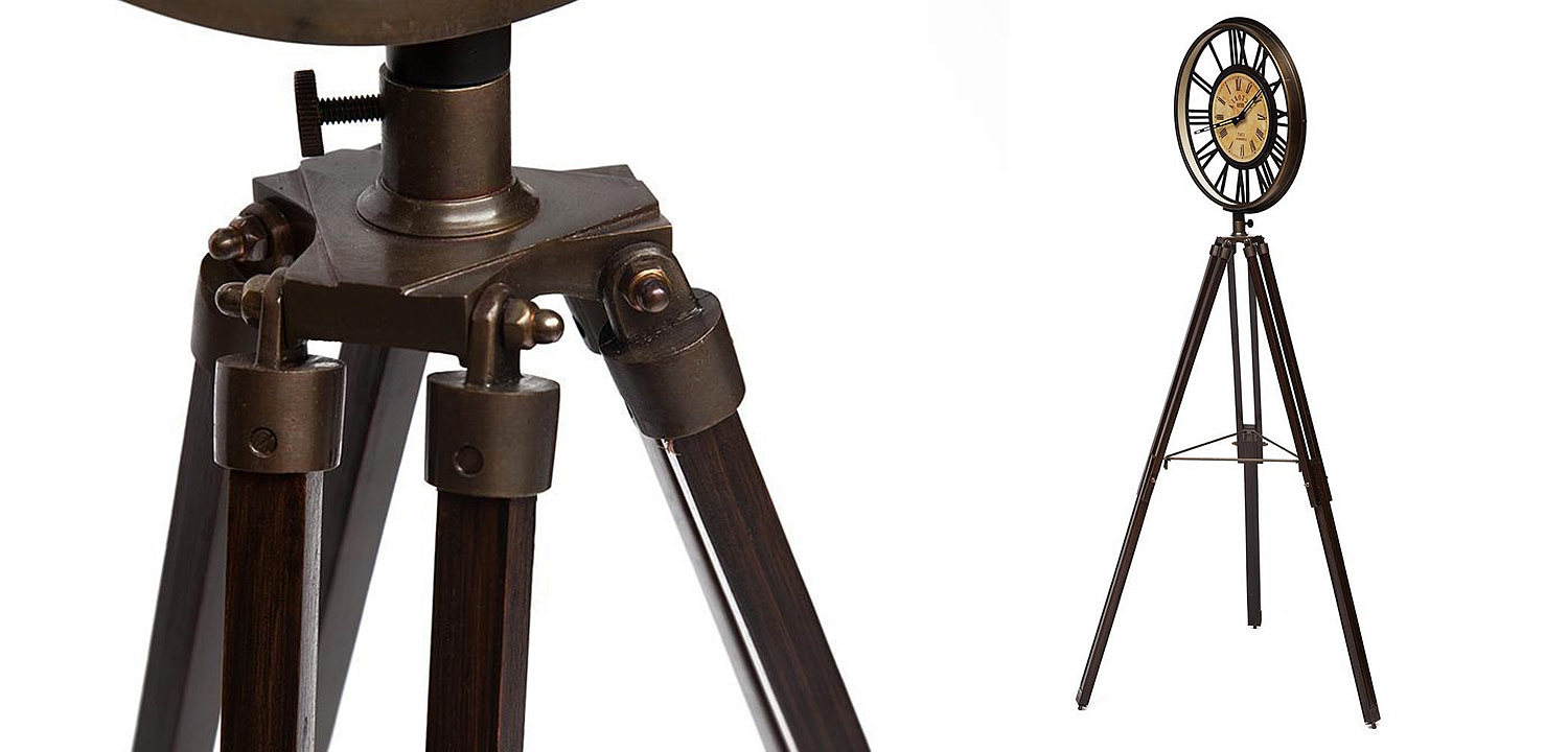 Часы Victorian Era Watch on a tripod - Loft-Concept в Ульяновске