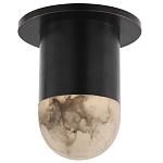 Потолочный светильник светодиодный с плафоном из натурального камня Purgatory варинант исполнения - 5 | Loft Concept в Ульяновске