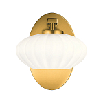  Бра с круглым плафон из матового белого стекла Kichler варинант исполнения - 7 | Loft Concept в Ульяновске