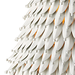 Подвесной светильник белый металлический в форме колокола White Natural Lines варинант исполнения - 1 | Loft Concept в Ульяновске