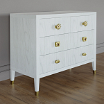 Бельевой Комод с 4 ящиками Elsa Dreams White варинант исполнения - 1 | Loft Concept в Ульяновске