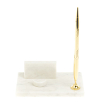 Подставка для телефона с ручкой из натурального камня креноид Natural Stone Stand варинант исполнения - 2 | Loft Concept в Ульяновске