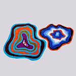 Сет из 3-х ковров «SAPPHIRE, QARTZITE, LABRADORITE» варинант исполнения - 2 | Loft Concept в Ульяновске