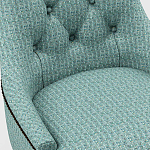 Мебельная ткань Шенилл бирюзовый цвет 142 см T4-61 варинант исполнения - 7 | Loft Concept в Ульяновске