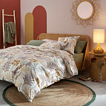 Зеркало из ротанга в форме цветка WICKER MIRROR 90 варинант исполнения - 4 | Loft Concept в Ульяновске