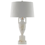 Настольная лампа с основанием в форме урны Piercing Stone варинант исполнения - 2 | Loft Concept в Ульяновске