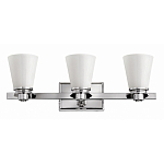 Бра для ванных комнат с белыми стеклянными конусными плафонами Hinkley варинант исполнения - 1 | Loft Concept в Ульяновске