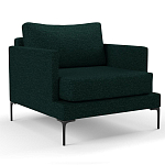 Мебельная ткань Шенилл темно-зеленый цвет 138 см T4-36 варинант исполнения - 11 | Loft Concept в Ульяновске