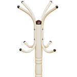 Вешалка напольная бежевая с 4-мя металлическими крючками Noble Branches варинант исполнения - 2 | Loft Concept в Ульяновске