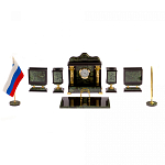 Настольный канцелярский набор из нефрита Apollo варинант исполнения - 1 | Loft Concept в Ульяновске