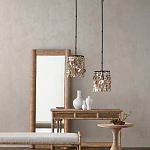 Подвесной светильник с подвесками из устричных раковин Sea Ravens варинант исполнения - 2 | Loft Concept в Ульяновске