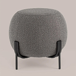 Пуф в ткани букле темно-серого цвета Pikelet варинант исполнения - 2 | Loft Concept в Ульяновске