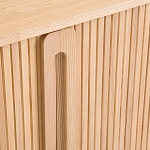 Длинный низкий буфет с 2-мя раздвижными дверцами Toinette Light Cupboard варинант исполнения - 11 | Loft Concept в Ульяновске