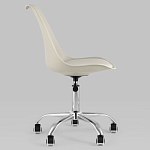 Офисный стул на металлическом основании EGGERY Beige варинант исполнения - 2 | Loft Concept в Ульяновске