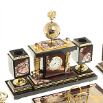 Настольный письменный набор из яшмы Manager Organizer варинант исполнения - 5 | Loft Concept в Ульяновске