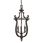 Люстра подвесная бронзового цвета в классическом стиле Hinkley варинант исполнения - 1 | Loft Concept в Ульяновске