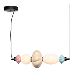 Подвесной светильник фигруный с керамическими элементами 18W LED Fragrant Light варинант исполнения - 1 | Loft Concept в Ульяновске