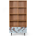 Широкий стеллаж с принтом Elise Rack варинант исполнения - 8 | Loft Concept в Ульяновске