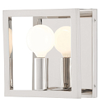 Бра настенное квадратной формы Wristband серебро варинант исполнения - 1 | Loft Concept в Ульяновске