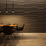 Гипсовая 3D Панель M-07 варинант исполнения - 1 | Loft Concept в Ульяновске