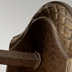 Бра для ванных комнат с прозрачным стеклянным плафоном в форме ананаса и декоративным основанием с рельефным узором Hinkley варинант исполнения - 7 | Loft Concept в Ульяновске