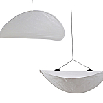 Подвесной светильник с белыми плафонами в форме облака Диаметр 60+60 см Cloud Junction варинант исполнения - 2 | Loft Concept в Ульяновске