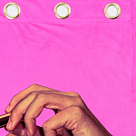 Штора Seletti Lipstick Pink варинант исполнения - 1 | Loft Concept в Ульяновске