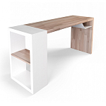 Письменный стол прямоугольный с полочкой под столешницей EcoComb варинант исполнения - 1 | Loft Concept в Ульяновске