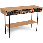 Консоль с принтом на ящиках Elise Console Table варинант исполнения - 17 | Loft Concept в Ульяновске