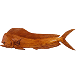 Статуэтка деревянная в виде рыбы Fish of the World варинант исполнения - 1 | Loft Concept в Ульяновске