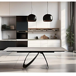 Стол обеденный раскладной керамический Natural Beauty Ceramics варинант исполнения - 5 | Loft Concept в Ульяновске