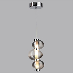 Подвесной светильник с 3-мя рифлеными стеклянными шарами Marcelh Light варинант исполнения - 8 | Loft Concept в Ульяновске