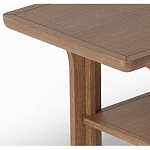 Стол кофейный деревянный с арочным основанием Arch Passage варинант исполнения - 2 | Loft Concept в Ульяновске