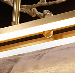 Люстра прямоугольная из фактурного стекла Chandelier Beam варинант исполнения - 9 | Loft Concept в Ульяновске