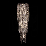 Бра с каскадом из прозрачного хрусталя и корпусом из металла цвета хром Constant Sparks варинант исполнения - 7 | Loft Concept в Ульяновске
