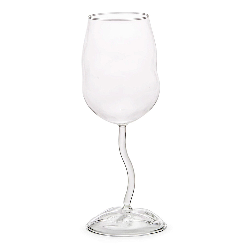 Бокал Seletti Wine Glass h.24 Прозрачное Стекло в Ульяновске | Loft Concept 