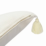 Подушка с цветочным принтом и кисточками Blooming Elegance Harper варинант исполнения - 3 | Loft Concept в Ульяновске