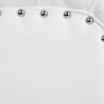 Кушетка белая с мягкой обивкой из велюра Michael Couch варинант исполнения - 7 | Loft Concept в Ульяновске