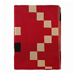 Плед хлопковый по мотивам башкирских орнаментов Ural and Siberian Patterns варинант исполнения - 5 | Loft Concept в Ульяновске