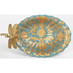 Фарфоровая чаша Золотая стрекоза Marlo Turi варинант исполнения - 3 | Loft Concept в Ульяновске