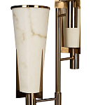 Торшер на три лампы с расцветкой под мрамор на матовом металлическом основании Elegant Classic Light варинант исполнения - 2 | Loft Concept в Ульяновске