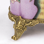 Декоративная ваза из фарфора с бронзовыми вставками Eden Garden варинант исполнения - 4 | Loft Concept в Ульяновске