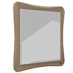 Зеркало квадратное c деревянной рамой из массива дуба Tasteful Furniture варинант исполнения - 1 | Loft Concept в Ульяновске