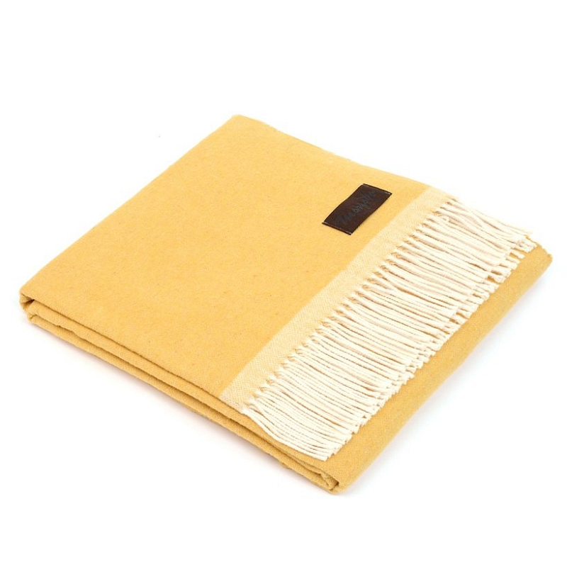 Плед SARA 7000 Marzotto Желтый в Ульяновске | Loft Concept 