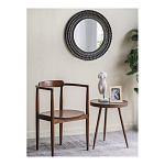 Зеркало круглое с текстурированным дизайном рамы Helios варинант исполнения - 5 | Loft Concept в Ульяновске