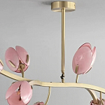Дизайнерский Светильник Lilly Pink Tulip Lamp розовый плафон  варинант исполнения - 8 | Loft Concept в Ульяновске