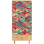 Шкаф с принтом Dominoes варинант исполнения - 2 | Loft Concept в Ульяновске